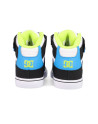 Kids Skate Shoes - DC SHOES Pure Hi Top EV -  White Blue Black