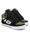 Skate Shoes - DC Shoes Pure SE High-Top WC - Olive Black White