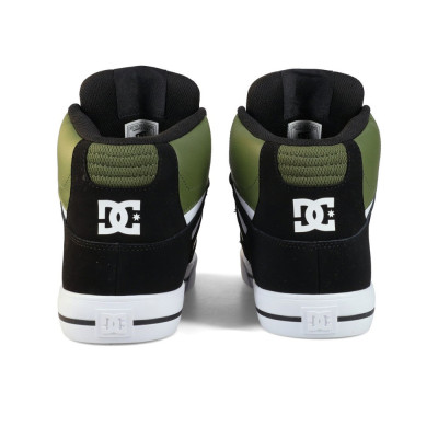 Chaussure Skate - DC Shoes Pure SE High-Top WC - Olive Black White