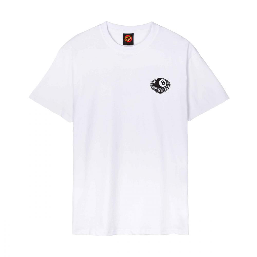 T-shirt - SANTA CRUZ Winkowski Eight Planet - Blanc