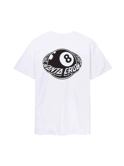 T-shirt - SANTA CRUZ Winkowski Eight Planet - Blanc
