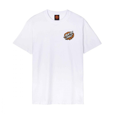 T-shirt - SANTA CRUZ Slime Scream - Blanc