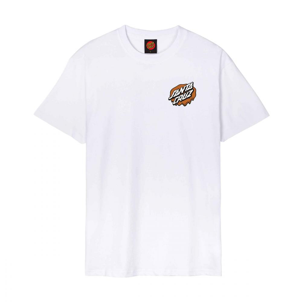 T-shirt - SANTA CRUZ Slime Scream - White