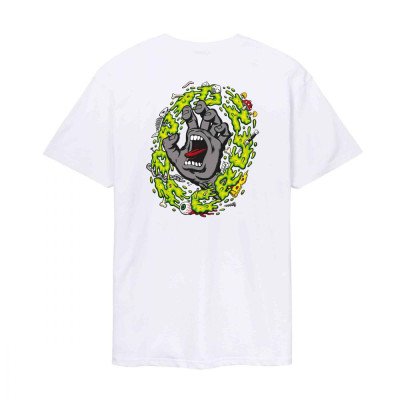 T-shirt - SANTA CRUZ Slime Scream - Blanc