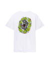 T-shirt - SANTA CRUZ Slime Scream - Blanc
