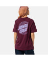 T-shirt Femme - SANTA CRUZ Imprint Moon Dot - Dark Cherry