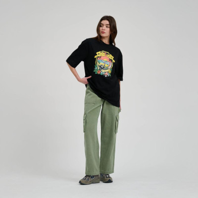 Women T-shirt - SANTA CRUZ Winkowski 8Baller Trip - Black