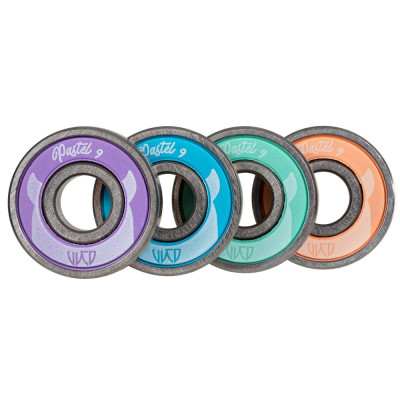 Skates Bearings - WICKED Pastel ABEC-9 - Set of 16