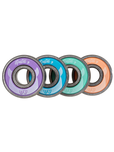 Skates Bearings - WICKED Pastel ABEC-9 - Set of 16