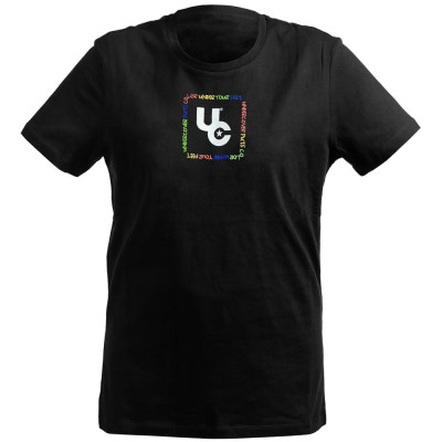 T-shirt - UNDERCOVER CI Slogan - Noir