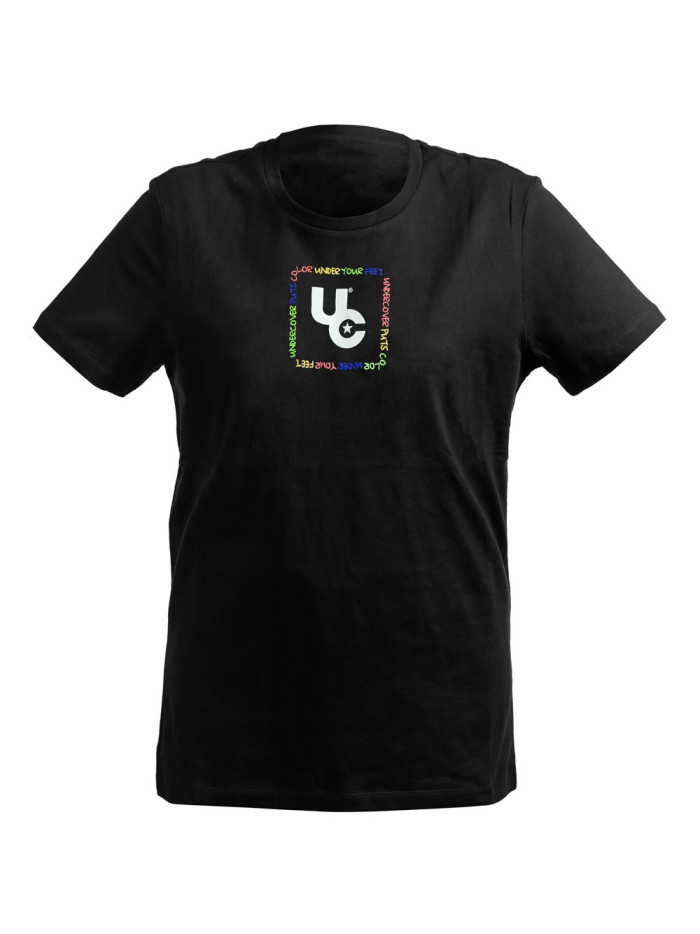 T-shirt - UNDERCOVER CI Slogan - Black