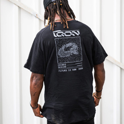 T-shirt - IQON Explore Q - Black