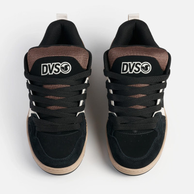 Skate Shoes - DVS Comanche - Black Taupe Brown
