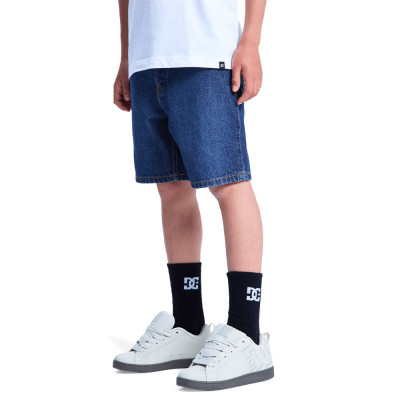 Kids Short - DC SHOES Baggy Jean - Blue
