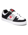 Kids Skate Shoes - DC SHOES Pure - White Black Red