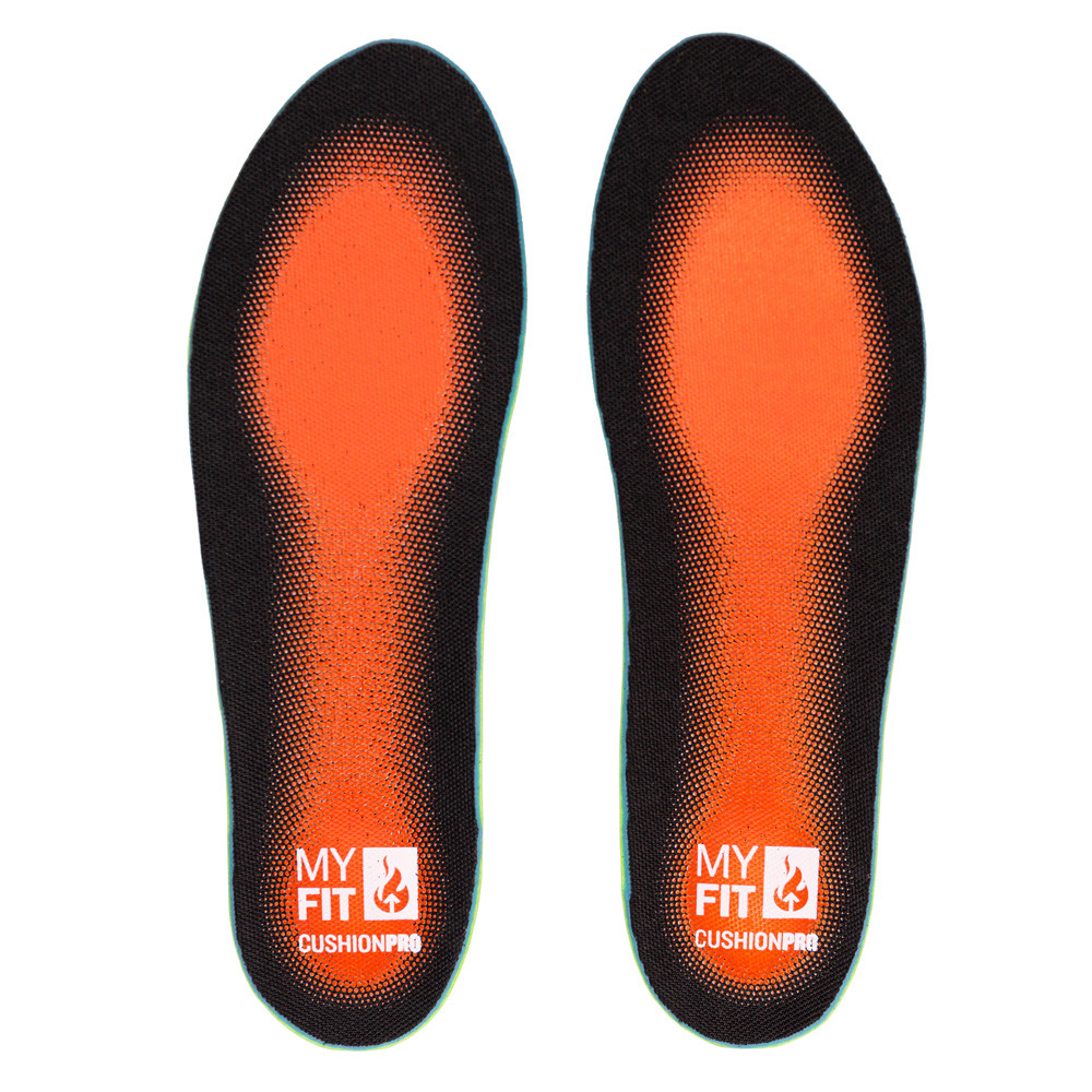 Semelles - MYFIT Cushion Pro - Black Red Green
