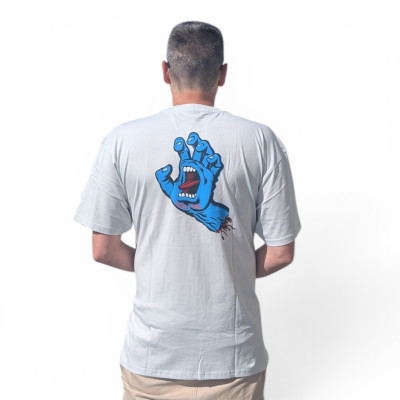 T-shirt - SANTA CRUZ Screaming Hand Chest - Mist