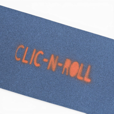 Grip Trottinette - CLIC-N-ROLL Logo - Orange