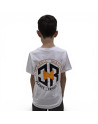 Kids T-shirt - CLIC-N-ROLL Circle V6 - White