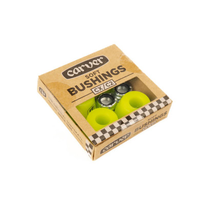 Surfskate Bushings - CARVER Soft - CX C2 Green - Set of 4
