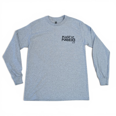 T-shirt Manche Longue - PLASTIC PUSHERS - Gris