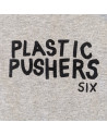 T-shirt Manche Longue - PLASTIC PUSHERS - Gris