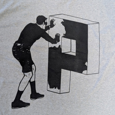 T-shirt Manche Longue - PLASTIC PUSHERS - Gris