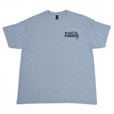 T-shirt - PLASTIC PUSHERS - Gris