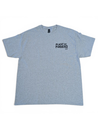 T-shirt - PLASTIC PUSHERS - Gris