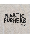 T-shirt - PLASTIC PUSHERS - Gris