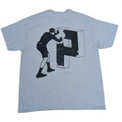 T-shirt - PLASTIC PUSHERS - Gris