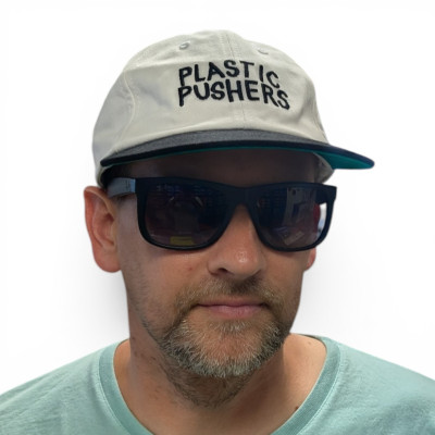 Cap - PLASTIC PUSHERS - White