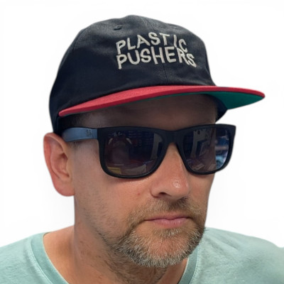 Cap - PLASTIC PUSHERS - Black