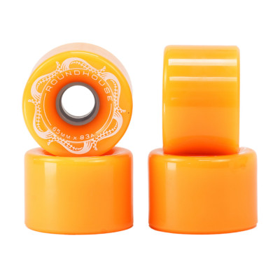 Surfskate Wheels - CARVER Roundhouse Slick - 65mm 83a Orange - Set of 4