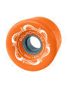 Surfskate Wheels - CARVER Roundhouse Slick - 65mm 83a Orange - Set of 4