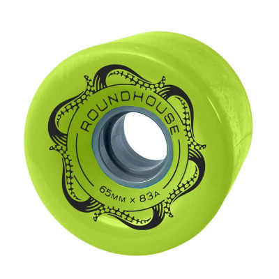 Surfskate Wheels - CARVER Roundhouse Slick - 65mm 83a Green - Set of 4