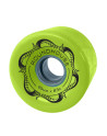 Roue Surfskate - CARVER Roundhouse Slick - 65mm 83a Verte - Jeu de 4