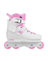Roller Agressif Enfant - FLYING EAGLE Vireo - Gris Rose - réglable