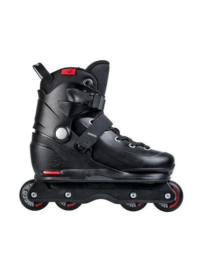 Roller Agressif Enfant - FLYING EAGLE Vireo - Noir Rouge - réglable