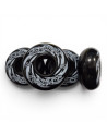 Skates Wheels - MESMER Spiral - 58mm 95a - Black - Set of 4