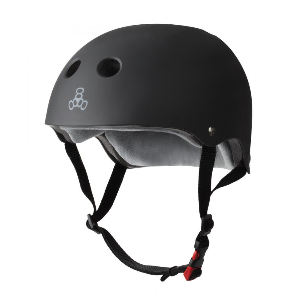 Helmet - TRIPLE EIGHT Sweatsaver - Black