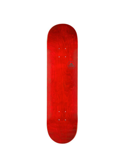 Skateboard Deck - SUSHI Pagoda Stamp - Red - 7.875"