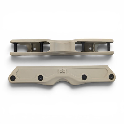 Platine Roller Agressif UFS - FR SKATES Street V2 - Sable - Paire