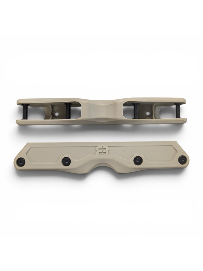 Platine Roller Agressif UFS - FR SKATES Street V2 - Sable - Paire