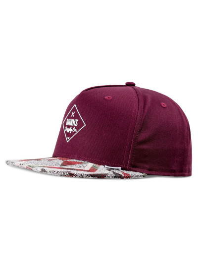 Casquette - DJINN'S Rubber Aztek - Wine