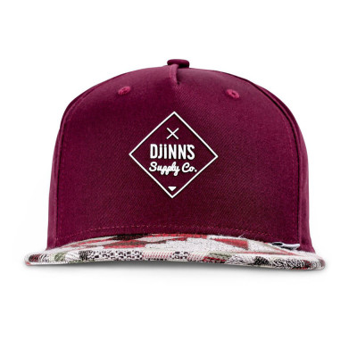 Casquette - DJINN'S Rubber Aztek - Wine