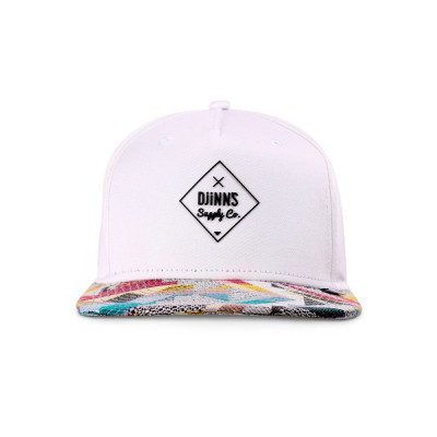 Cap - DJINN'S Rubber Aztek - White
