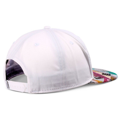 Casquette - DJINN'S Rubber Aztek - Blanche