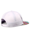 Casquette - DJINN'S Rubber Aztek - Blanche