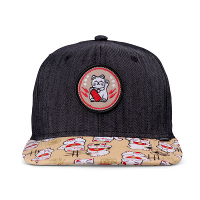 Casquette Enfant - DJINN'S Lucky Cat - Noir